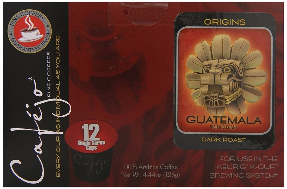 Cafejo K-Cups, Costa Rica Coffee, 50 Count N63