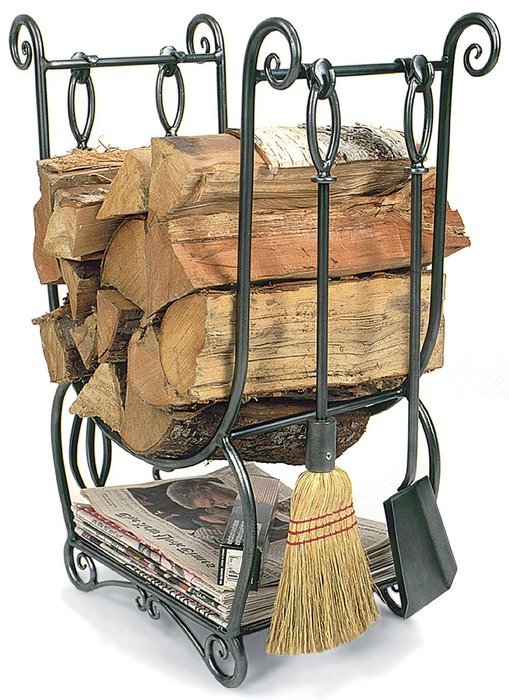 Minuteman International LCR-07 Country Wood Holder with Tools