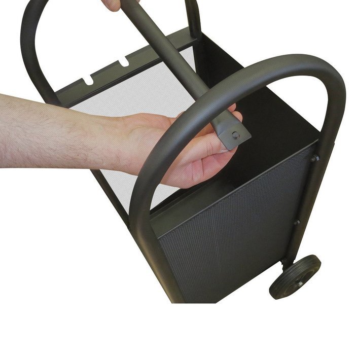 Complete Combo Cart: Tool Rack & Log Holder by Boone Hearth N3