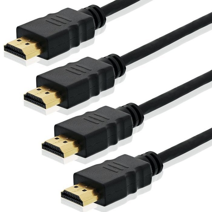 HDMI Cable, HDMI Cable 10 FT, Fosmon Gold-Plated High Speed HDMI Cable [4K Resolution | Support 3D | Ethernet... N2