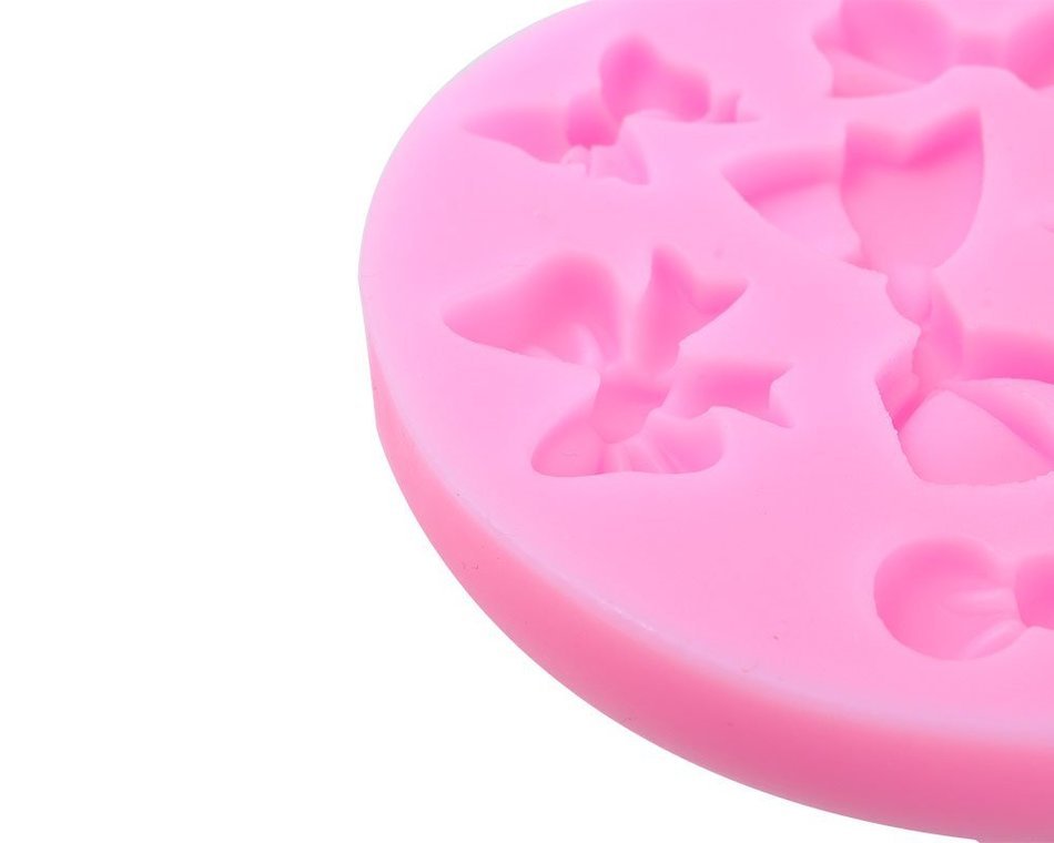 niceeshop(TM) Eiffel Tower Shape DIY Cake Decorating Fondant Silicone Sugar Craft Molds,Random Color N4