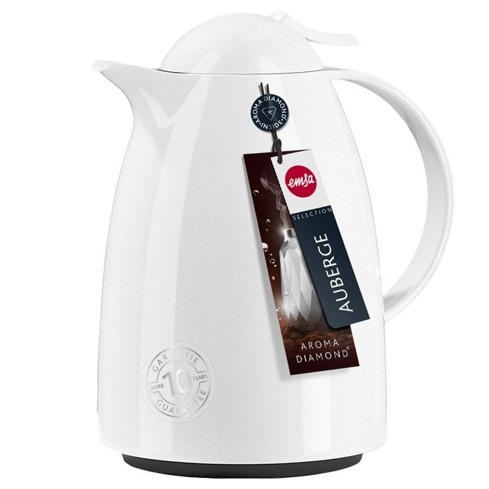 Emsa Auberge Mini 12-Ounce Quick Tip Insulated Server, White N23