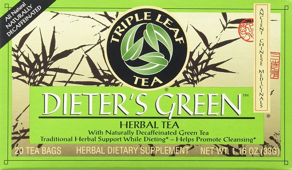 Triple Leaf Teas - Dieter's Green Herbal Tea, 20 bag N2