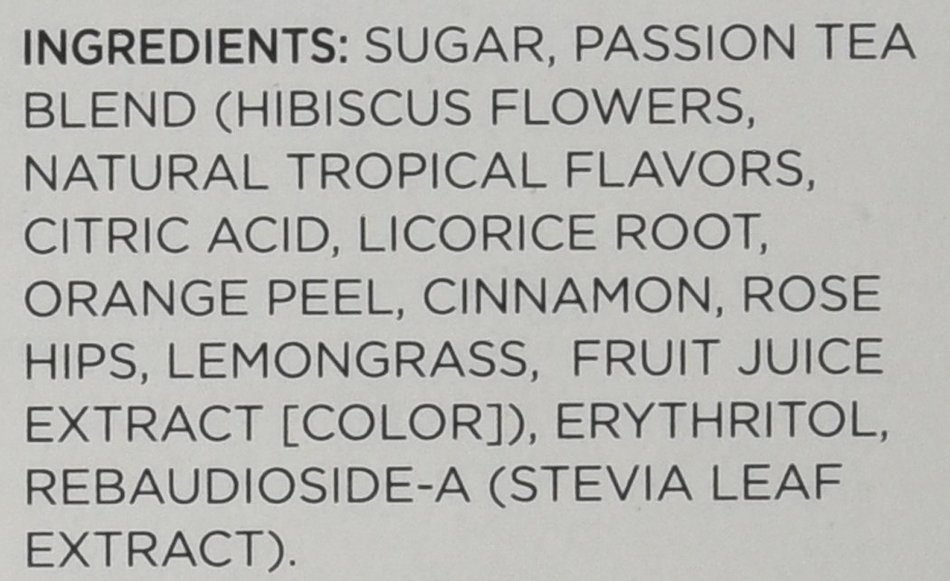 Keurig Tazo Sweetened Iced Passion Tea K-cup 16 Ct N3