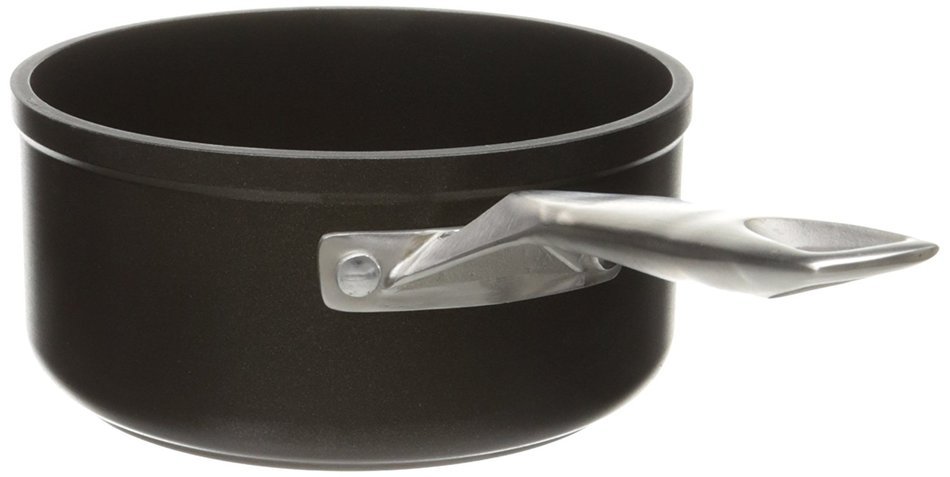 KitchenAid KCH260LCKM Professional Hard Anodized Nonstick 6.0-Quart Low Casserole with Lid Cookware - Black N22