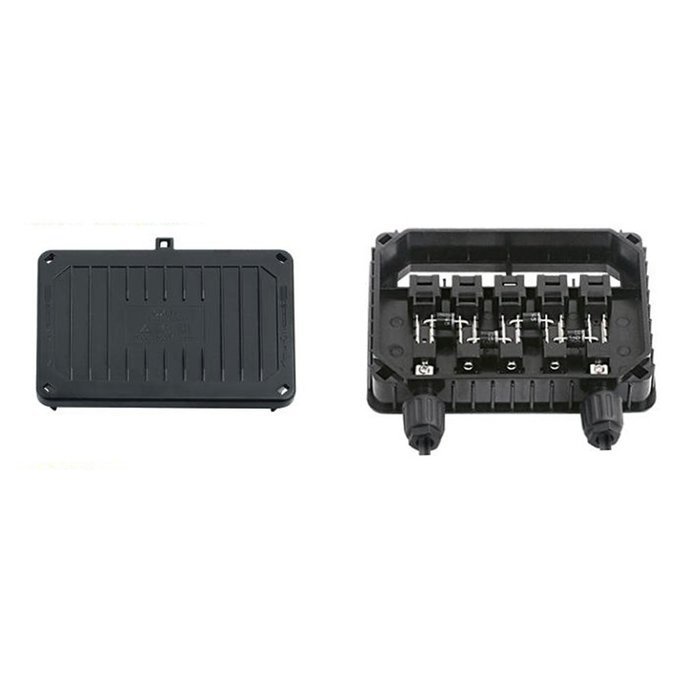 Solar Junction Box PV Connector with 4 Diodes for Solar Panel 190W-250W / 9A