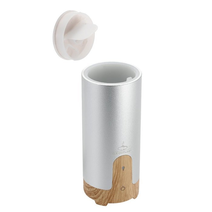 Anself Mini Car Essential Oil Diffuser Aroma Humidifier with USB Changer N9