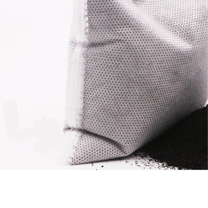 GOWOW Naturally Activated Bamboo Air Purifying Bag, Charcoal Bag (1Large, DarkGrey) N10