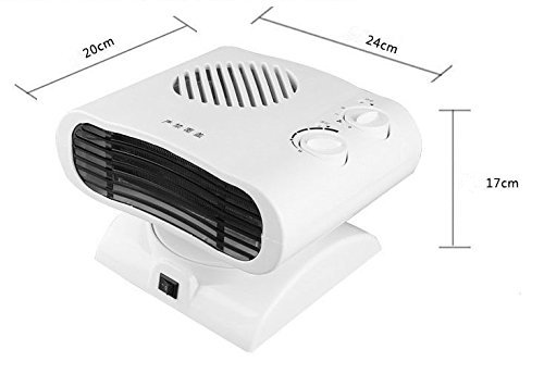 3 Modes Portable Mini Space Heater with Toggle Switch Heating in Different Direction N3