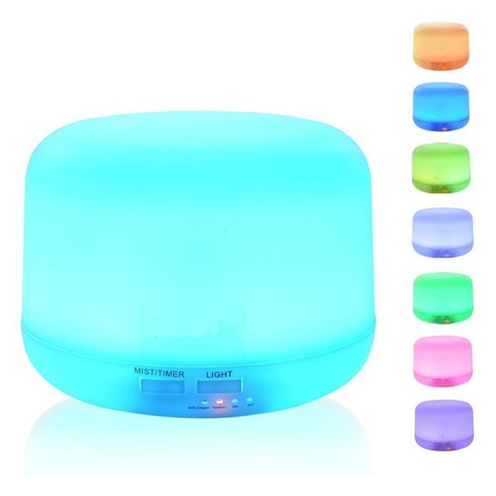 Kumiba 300ml Aromatherapy,Essential Oil Diffuser, Diffuser Portable Ultrasonic Aroma Humidifier with 7 Color Changing...