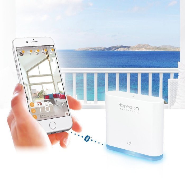 Oregon Scientific EM221 App Empowered Sensor on Smartphone's & Tablet's For Weather + Via Bluetooth Indoor/Outdoor... N2