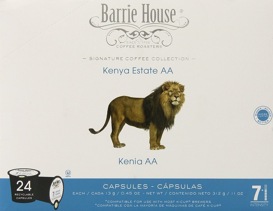 Barrie House Kenya Estate - AA Single Cup Capsule (24 Capsules) N5