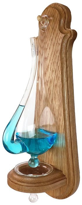 Oak Water Barometer - Made in the USA