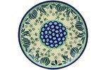Polmedia Polish Pottery 8-inch Stoneware Plate H2341E Hand Painted from Ceramika Artystyczna in Boleslawiec Poland... N2