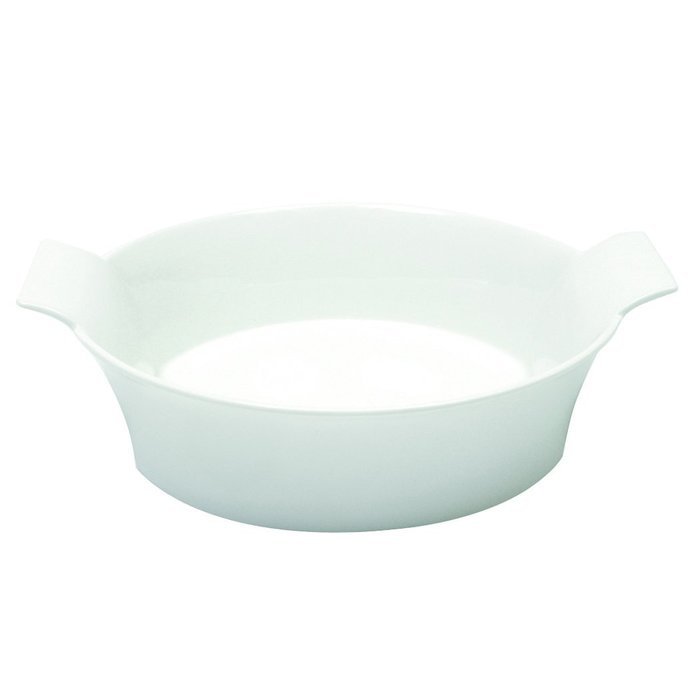 White Basics Collection, Monaco Baker, 6.25", White