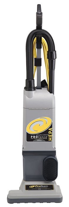 ProTeam ProForce 1500XP HEPA Bagged Upright Vacuum Cleaner, Commercial Upright Vacuum with On-Board Tools - Corded N9