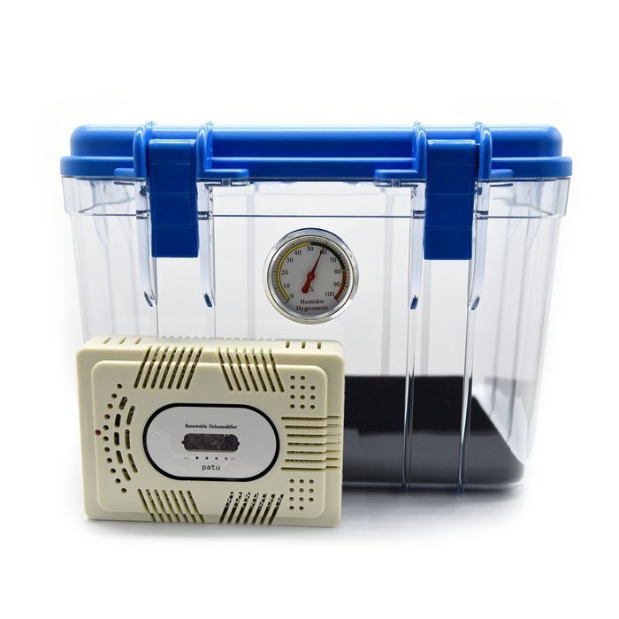 Patu Mini Renewable and Eco-friendly Wireless Dehumidifier - Best Air Purifier, protect the closets, cameras,... N5