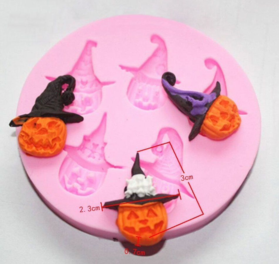 niceeshop(TM) Eiffel Tower Shape DIY Cake Decorating Fondant Silicone Sugar Craft Molds,Random Color N12