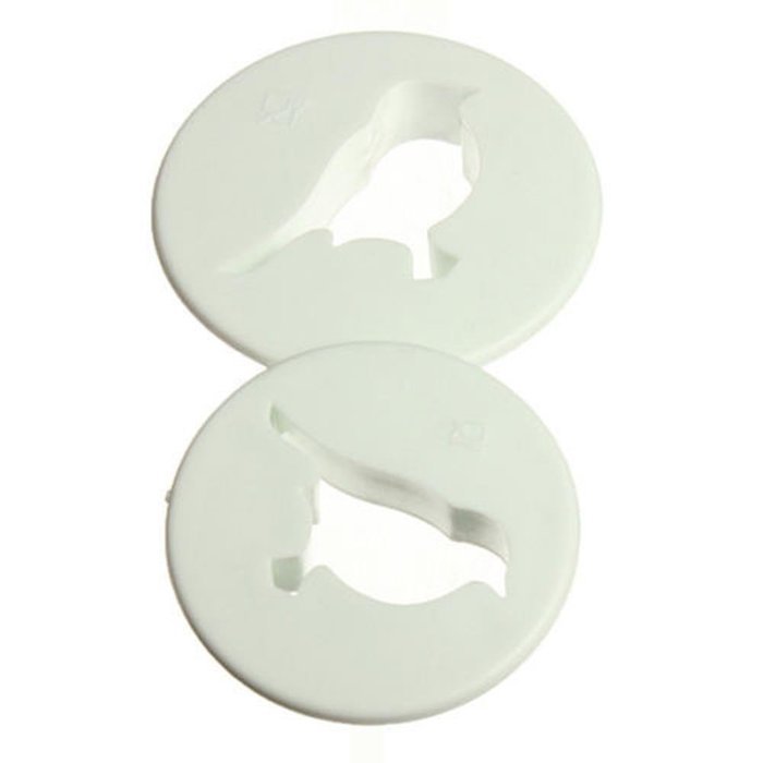 Cake & Cookie Cutters 2pcs Bird Cake Moulds Fondant Decorating Tools N3