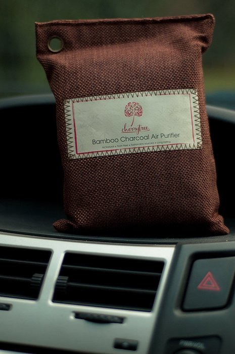 Bamboo Charcoal Air Purifier bags (2 x 8 oz bags). Natural air freshener - non-toxic, effective deodorizer keeps...
