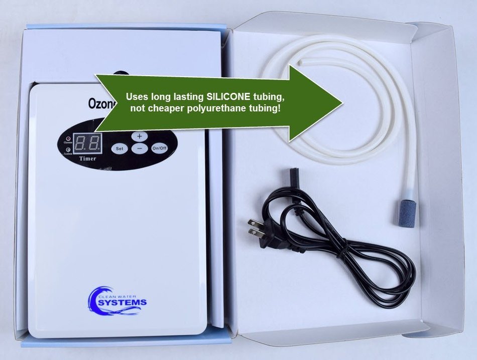 Ozone 500-i Ozonator + Negative Ion Generator for Air and Water N4