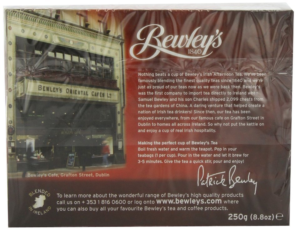 Bewley's Irish Afternoon Tea, 80-Count
