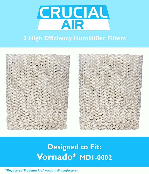 Crucial Air 2 Humidifier Wick Filter Fits Vornado MD1-0002; Fits All Vornado Evaporative Humidifiers; Compare...