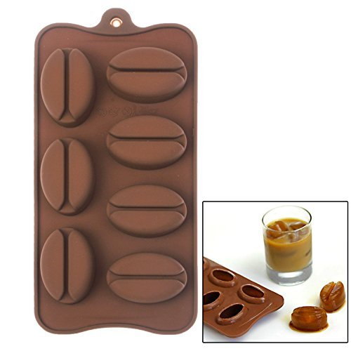 Generic Coffee Bean Shape Silicone DIY Cake / Fondant / Chocolate Paste Mold