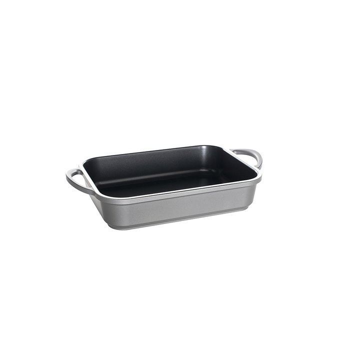 Nordic Ware Pro Cast Traditions Enameled Rectangle Baking Pan, 9.25-Inch by 13-Inch, Midnight Blue N5