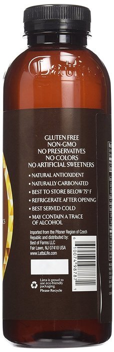 Latta Kombucha Green Tea Lemon Balm, Raw & Organic N6
