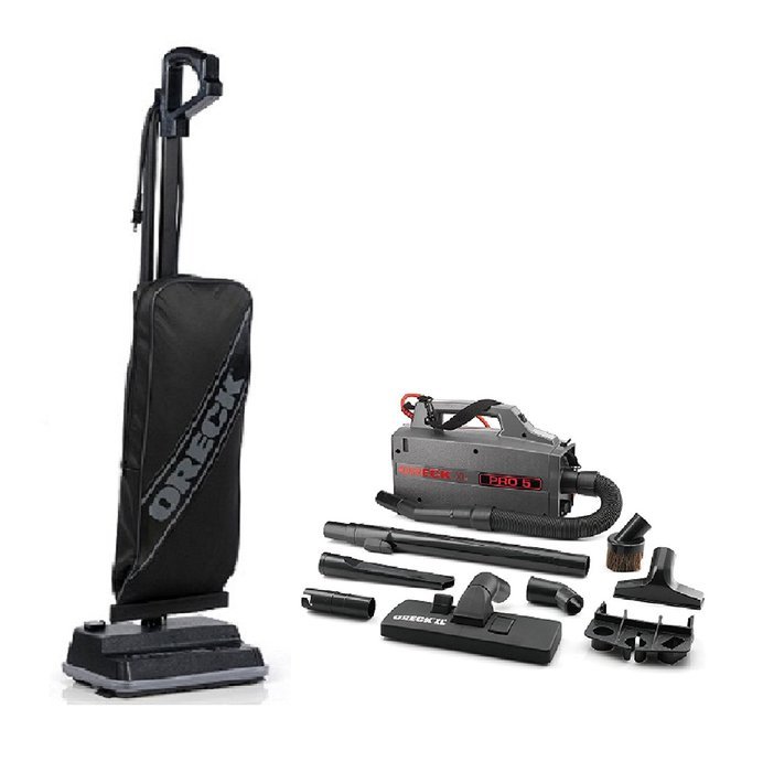 Oreck Limited Edition Black XL Classic Power Bundle with Oreck Commercial BB900DGR XL Pro 5 N3