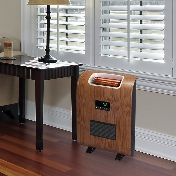 Lifesmart 2 Element Compact Infrared Electric Heater N3