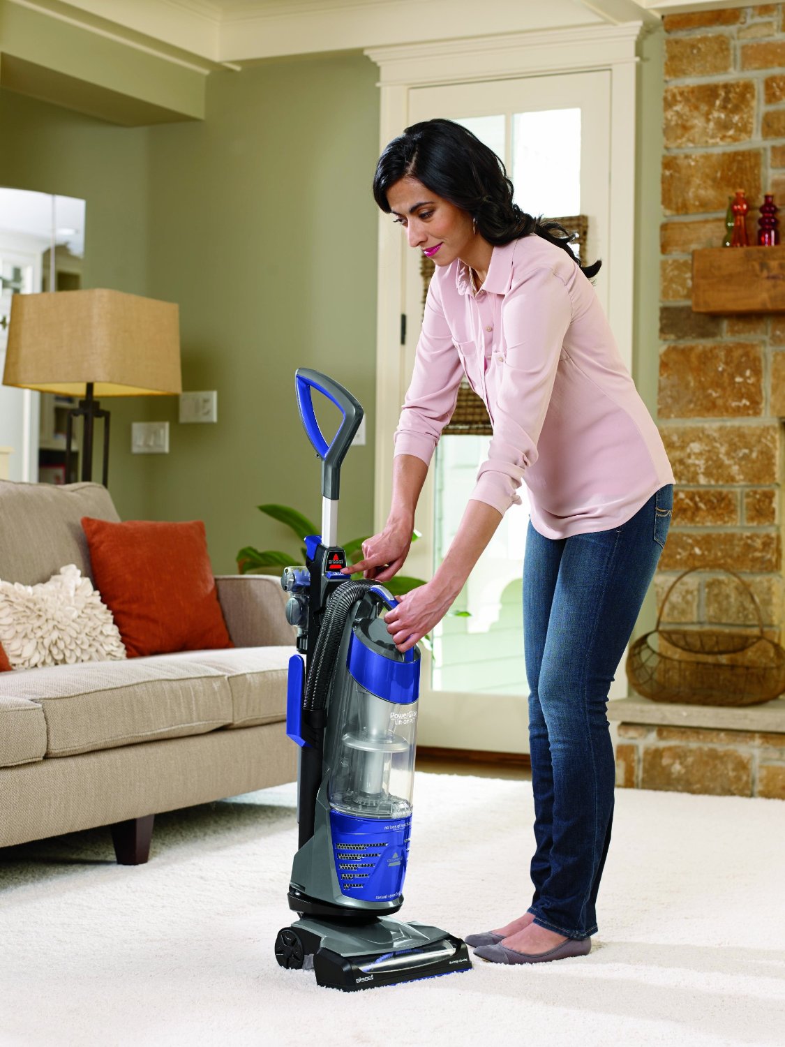 BISSELL PowerGlide Pet Bagless Upright Vacuum with Lift-Off Technology ...