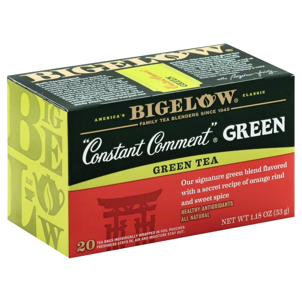 Bigelow tea constant comment green tea 20 tea bags free image download