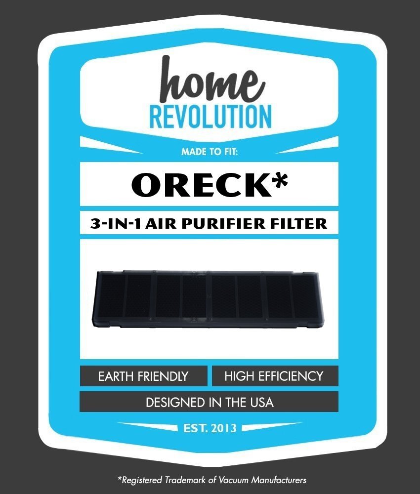 Oreck 3-in-1 Home Revolution Brand Air Purifier Replacement Filter ...