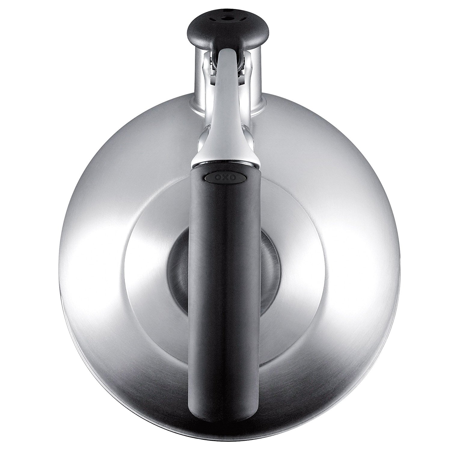OXO Good Grips Uplift Tea Kettle, Brushed Stainless Steel N4 free image