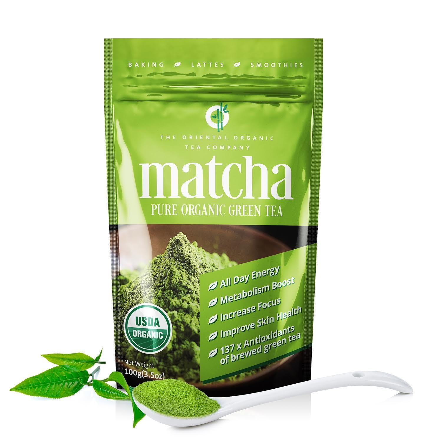 The Oriental Organic Matcha Green Tea Powder 3 5 Oz N7 Free Image Download