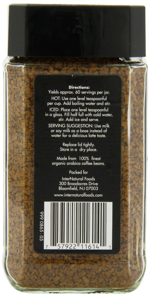 Mount Hagen Organic Freeze Dried Instant Coffee 3 53 Ounce Jars Pack   5098469 