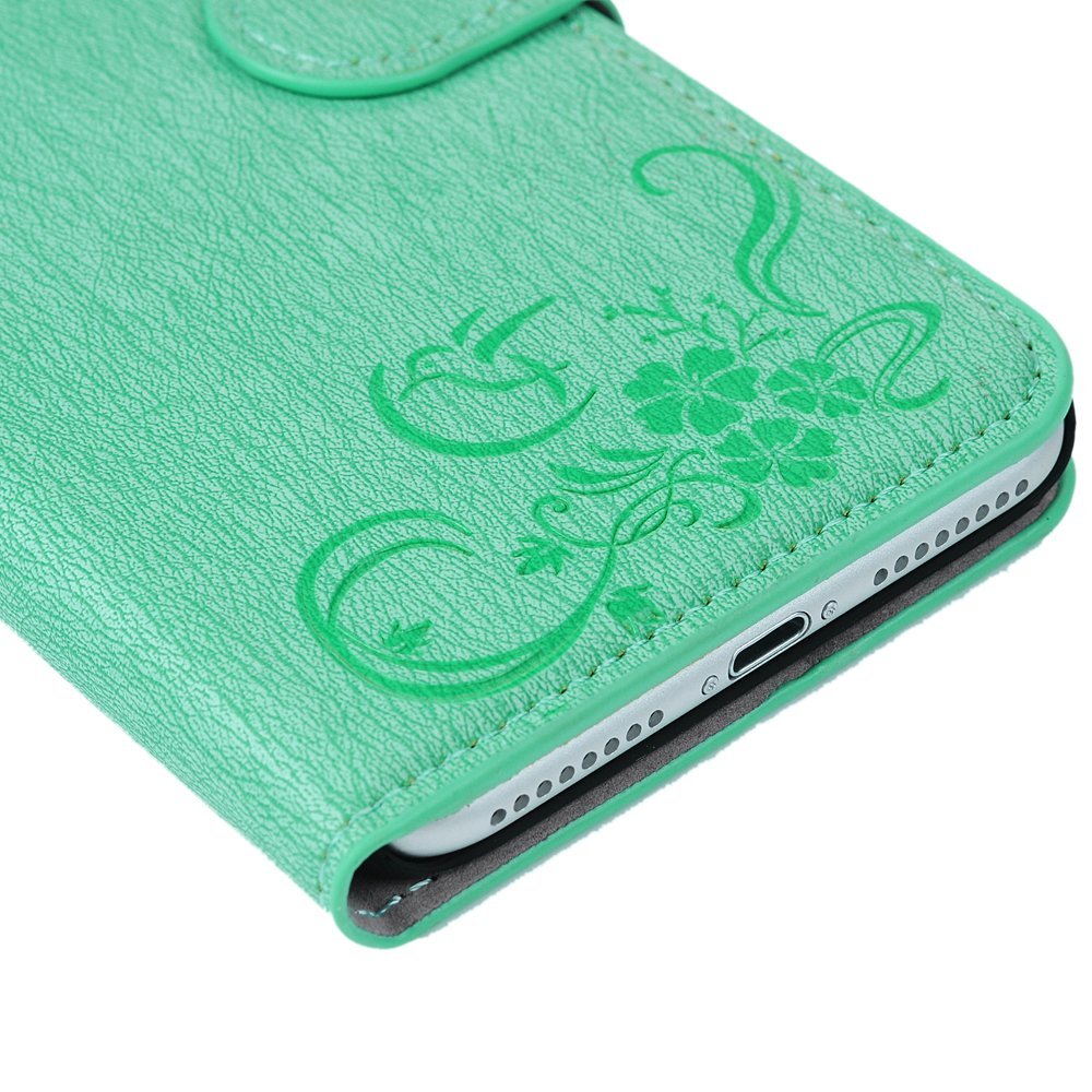 For IPhone 16 Plus Case Shockproof Flip Folio Premium Wallet Phone Case Magnetic Closure PU Leather Totem Mandala Embossed Magnet Cover For IPhone 16 - View #3