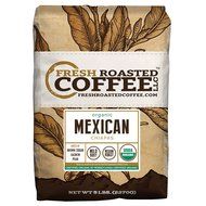 Mexican Chiapas Organic Coffee, Whole Bean, Fresh Roasted Coffee LLC (2 lb.)
