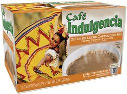 Caf&eacute; Indulgencia Mexican Hot Chocolate, 12 Count (Pack of 6) (Compatible with 2.0 Keurig Brewers) N11