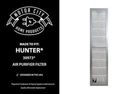 Hunter 30973 Compatible Air Purifier Filter, Motor City Home Products Brand Replacement (1)