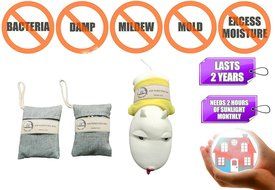 Clearance Sale - Doloburn Natural Auto Air Purifying Bamboo Charcoal Bags, Air Freshener - Removes Odors, Allergens... N2