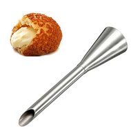 Sinduc 3 Pack Icing Piping Nozzles Tips for Fondant Cake Decorating Sugar Craft Dessert Tool