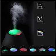 Humidifier Getit 160ml Volcano USB Mist Humidifier aroma diffuser colorful mist air purifier healthy living N5