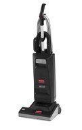 Rubbermaid Commercial 1868621 Executive Series Manual Height Adjustment Upright Vacuum Cleaner, 15-inch, Black