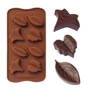 Leaf Shape Shape Chocolate Silicone Mold Baking Cake Decoration Mould N2