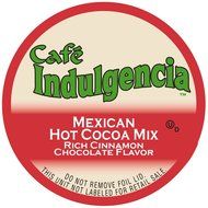 Caf&eacute; Indulgencia Mexican Hot Chocolate, 12 Count (Pack of 6) (Compatible with 2.0 Keurig Brewers) N13