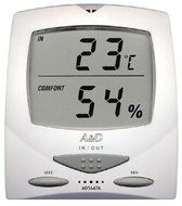 A u0026 D large LCD digital thermo-hygrometer AD-5647A