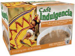 Caf&eacute; Indulgencia Mexican Hot Chocolate, 12 Count (Pack of 6) (Compatible with 2.0 Keurig Brewers) N14